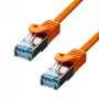 ProXtend CAT6A RJ-45 S/FTP 2M Oranžinis eterneto kabelis