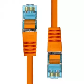 ProXtend 6ASFTP-015O CAT6A S/FTP tinklo (Ethernet) kabelis, CU, LSZH, 1,5 m, oranžinis