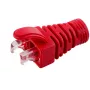 MicroConnect CONB65R apsauginis įvadas nuo lenkimo Cat5e/Cat6/Cat6A kabeliams iki 6,5 mm, raudonas