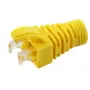 MicroConnect CONB65Y geltonas apsauginis gaubtas laidams iki 6,5 mm