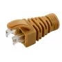 MicroConnect CONB65O apsauginis gaubtas nuo lenkimo Cat5e/Cat6/Cat6A kabeliams iki 6,5 mm, oranžinis