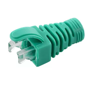 MicroConnect CONB65G apsauginis įvadas nuo lenkimo Cat5e/Cat6/Cat6A kabeliams iki 6,5 mm, žalias