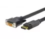Vivolink PRODPDVI2 vaizdo kabelio adapteris 2 m DisplayPort DVI-D juodas