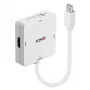 Lindy Mini DisplayPort 1.2 į HDMI 1.4, DVI ir VGA keitiklis