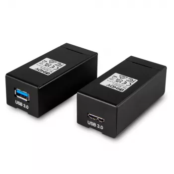 AV siųstuvas ir imtuvas Lindy 200m Šviesolaidinis USB 3.0 Prailgintuvas