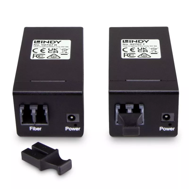 AV siųstuvas ir imtuvas Lindy 200m Šviesolaidinis USB 3.0 Prailgintuvas