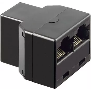 MicroConnect MPK302B tinklo skirstytuvas juodas