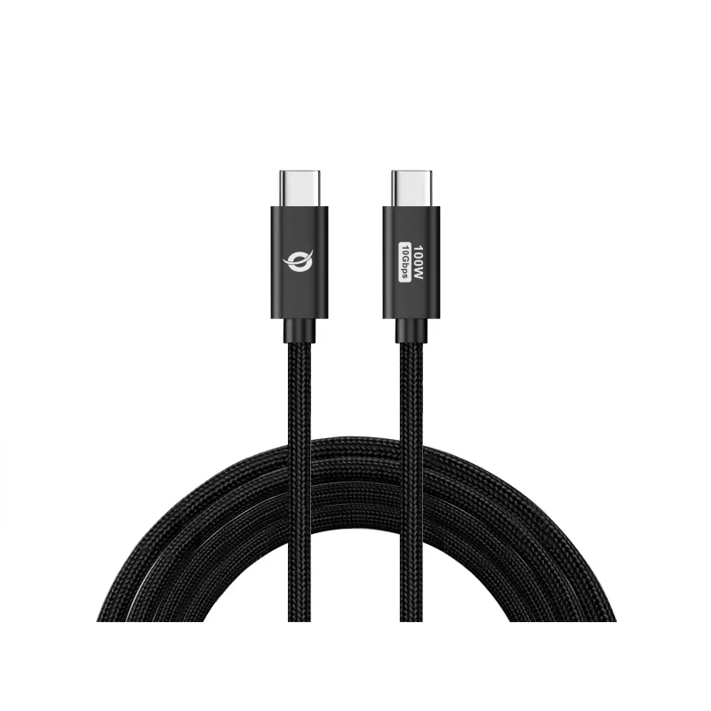 Conceptronic ETTA02B20 USB 3.2 Gen 2 USB-C laidas 2 m, PD 3.0 100W, 10 Gbps, pintas