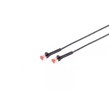 Tinklo kabelis Lanview LV-6AFTP-FLEX-ANG-0025B RJ45 Cat6A 25 m Juodas