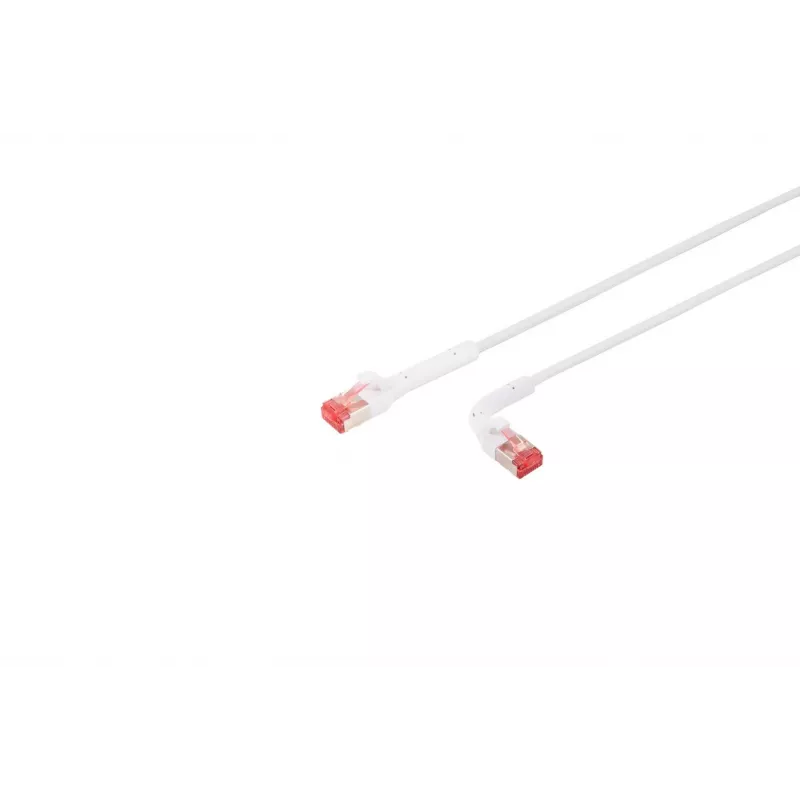 Tinklo kabelis Lanview LV-6AFTP-FLEX-ANG-0025W RJ45 Cat6a 25 m baltas