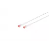 Tinklo kabelis Lanview LV-6AFTP-FLEX-ANG-015W RJ45 Cat6A 15 m baltas
