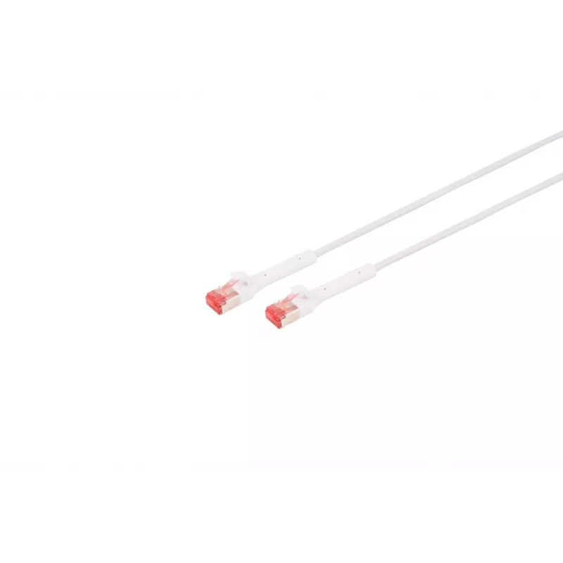 Tinklo kabelis Lanview LV-6AFTP-FLEX-ANG-015W RJ45 Cat6A 15 m baltas