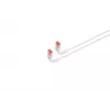 Tinklo kabelis Lanview LV-6AFTP-FLEX-ANG-015W RJ45 Cat6A 15 m baltas