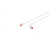 Tinklo kabelis Lanview LV-6AFTP-FLEX-ANG-10W RJ45 Cat6A 10m Juodas