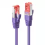 Tinklo kabelis Lindy RJ45/RJ45 CAT6 7,5m Violetinis S/FTP (S-STP)