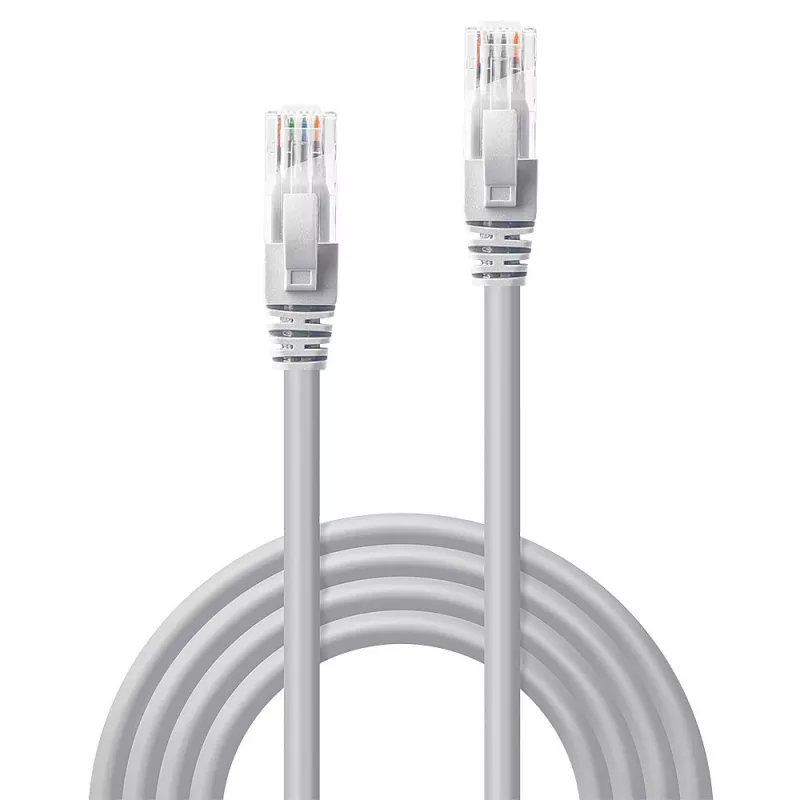 Lindy 30m Cat.6 U/UTP tinklo kabelis, pilka
