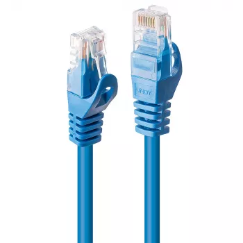 Lindy 48174 tinklo kabelis Cat6 U/UTP 3 m mėlynas