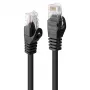 Tinklo laidas Lindy RJ45/RJ45 CAT6 2m U/UTP juodas