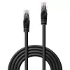 Lindy 48197 tinklo kabelis Juoda 10 m Cat6 U/UTP (UTP)