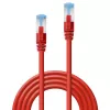 Lindy 47165 tinklo kabelis Raudonas 3 m Cat6a S/FTP (S-STP)