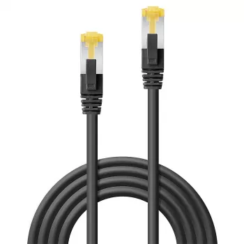 Tinklo laidas Lindy 47309 Cat7 S/FTP, RJ-45 į RJ-45, 2 m, juodas