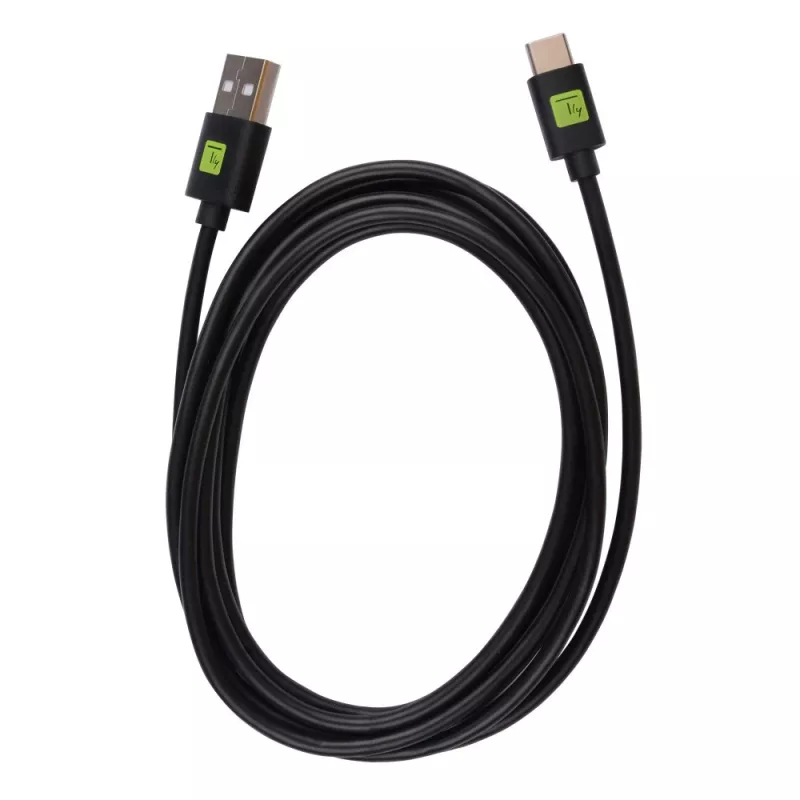 Techly ICOC MUSB31-CMAM20T USB laidas USB 3.2 Gen 1 (3.1 Gen 1) 2 m USB A USB C juodas