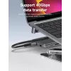 MicroConnect MC-USB4AG Premium USB4 3x2 USB-C dvigubai kampinis adapteris, 240 W, 40 Gbps