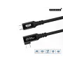 MicroConnect USB3.2CC025-A USB-C laidas USB 3.2 Gen 2x2 0,25 m juodas