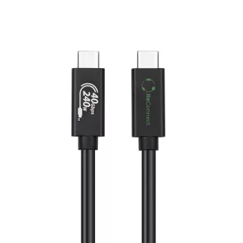 USB4 kabelis MicroConnect ReConnect ECO-USB4CC05 40 Gbps 100 W, USB-C į USB-C
