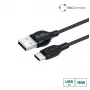 MicroConnect ECO-USB3.1CCHAR2B USB laidas USB 2.0 2 m USB A USB C juodas