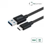 Microconnect ECO-USB3.1CA2 USB laidas USB 3.2 Gen 1 (3.1 Gen 1) 2 m USB-C juodas