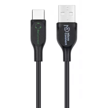 MicroConnect ECO-USB3.1CCHAR1B USB laidas USB 2.0 1 m USB A USB C juodas