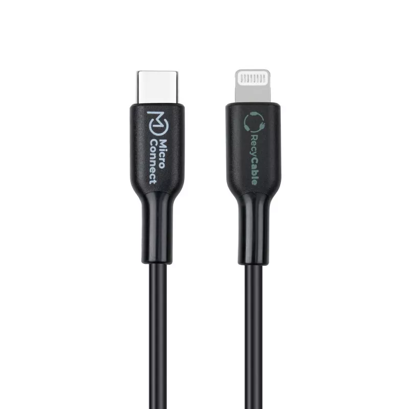 MicroConnect ECO-USB3.1CL1 Lightning laidas 1m juodas USB C