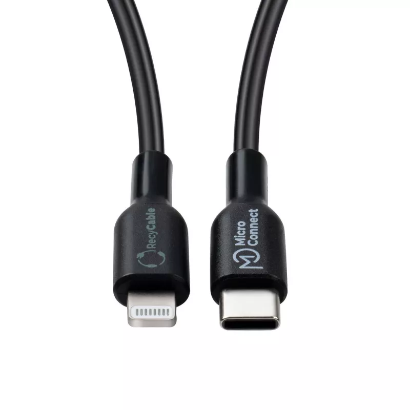 MicroConnect ECO-USB3.1CL1 Lightning laidas 1m juodas USB C