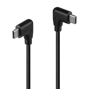Lindy 1 m USB 2.0 stačiakampis USB-C į stačiakampį USB-C laidas