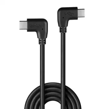 Lindy 1 m USB 2.0 stačiakampis USB-C į stačiakampį USB-C laidas