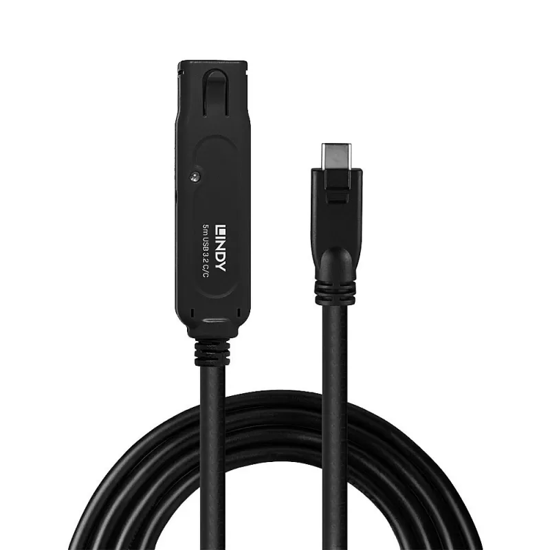 Lindy 43405 USB kabelis USB 3.2 Gen 2 (3.1 Gen 2) 5 m USB C juodas