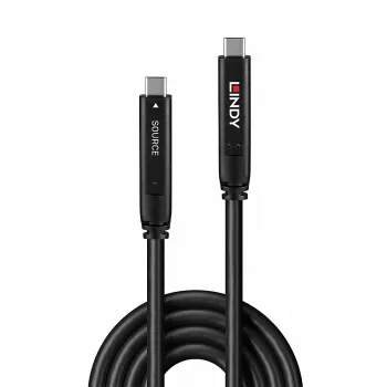 Lindy 10m USB 3.2 Gen 2 & DP 1.4 Type C hibridinis kabelis