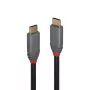 Lindy Anthra Line USB 3.2 laidas, C tipo – C, 0,5 m, 20 Gbps, 5 A, PD