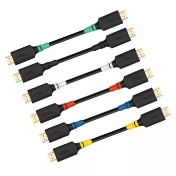 Microconnect ColorFlex MC-HDM19191V2.0LSZH HDMI laidas 4K, 1 m, LSZH
