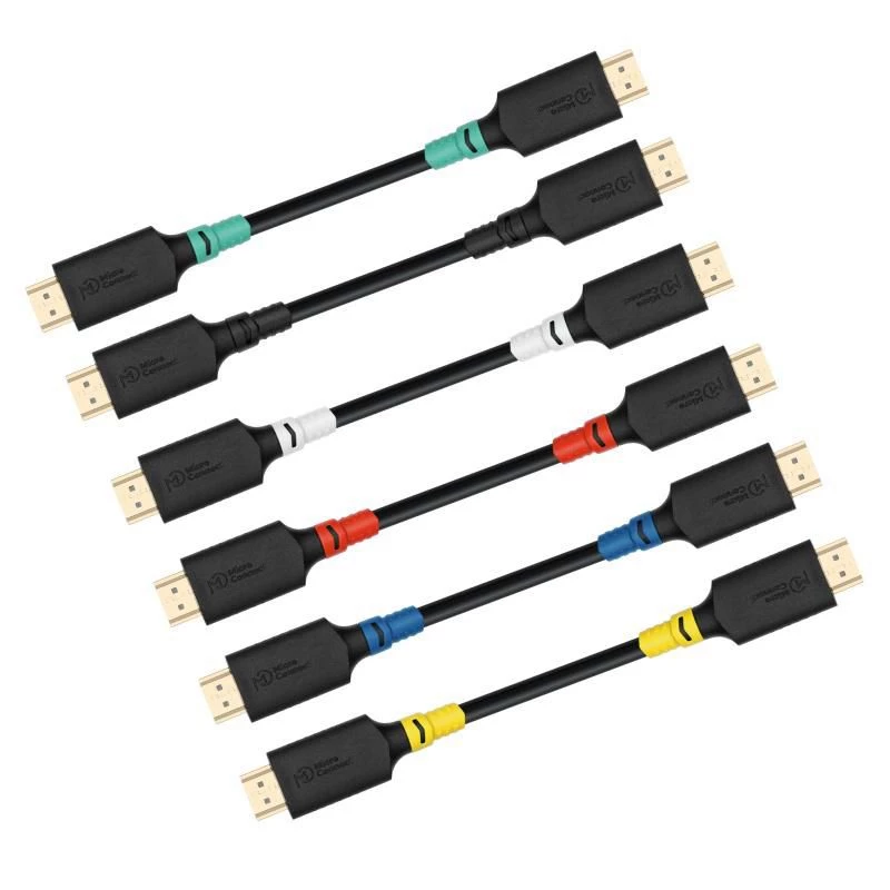 HDMI kabelis MicroConnect MC-HDM19191V2.0LSZH 4K, 2 m, Low Smoke Zero Halogen