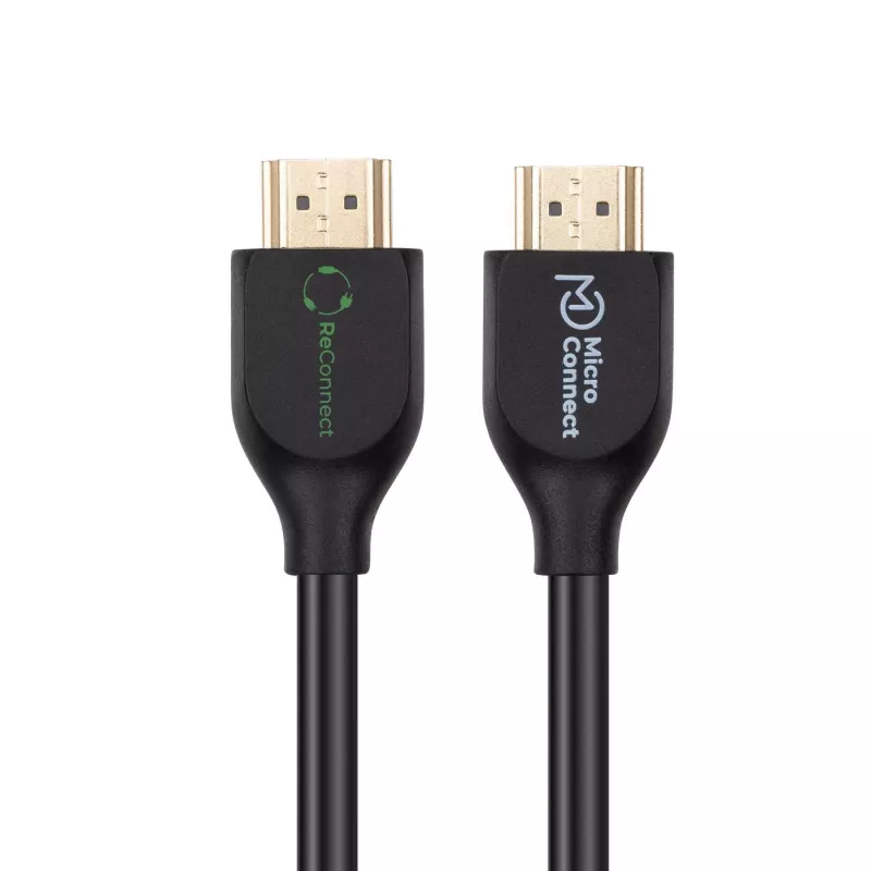 MicroConnect ECO-MC-HDM19191.5V2.0 HDMI kabelis 1,5 m HDMI A tipo (standartinis) juodas