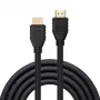 HDMI kabelis Lindy 2m 4K@60Hz, HDMI Type A vyriškas–vyriškas, HDMI 2.1, 18 Gbit/s, auksuoti kontaktai, juodas