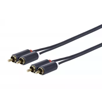 Vivolink PRORCARCA1.5 garso kabelis 1,5 m 2 x RCA juodas