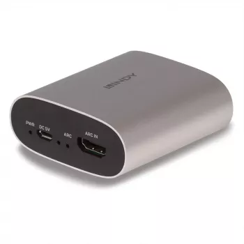 HDMI garso ištraukiklis Lindy 38363, Micro-USB, 500 mA, 5 V