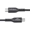 StarTech.com 1 m USB-A į USB-C įkrovimo ir sinchronizavimo laidas, 3A, USB 2.0, TPE apvalkalas - juoda