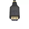StarTech.com 3ft (0,9 m) aukštos spartos HDMI laidas su griebimo jungtimis, 4K 60Hz/1440p 144Hz, HDR10/HDCP 2.2/ARC, 18Gbps, UHD HDMI 2.0 laidas TV/monitoriui/ekranui, TPE apvalkalas