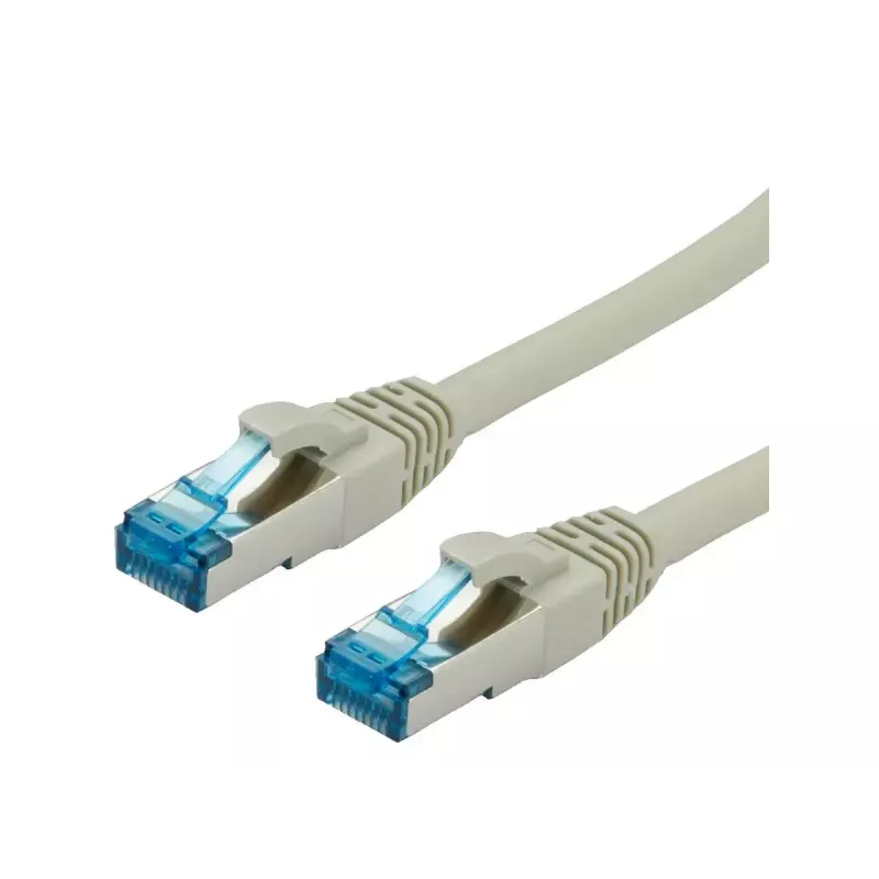 VALUE 21.99.0859 tinklo kabelis RJ-45 Cat6a 0,15 m pilkas