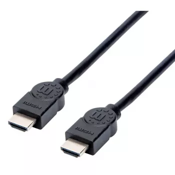 HDMI kabelis Manhattan HDMM150CM 4K@30Hz 1,5m vyras į vyrą juodas