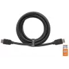 HDMI kabelis su Ethernet Manhattan HDMM1MP 1 m Vyriškas-Vyriškas Juodas